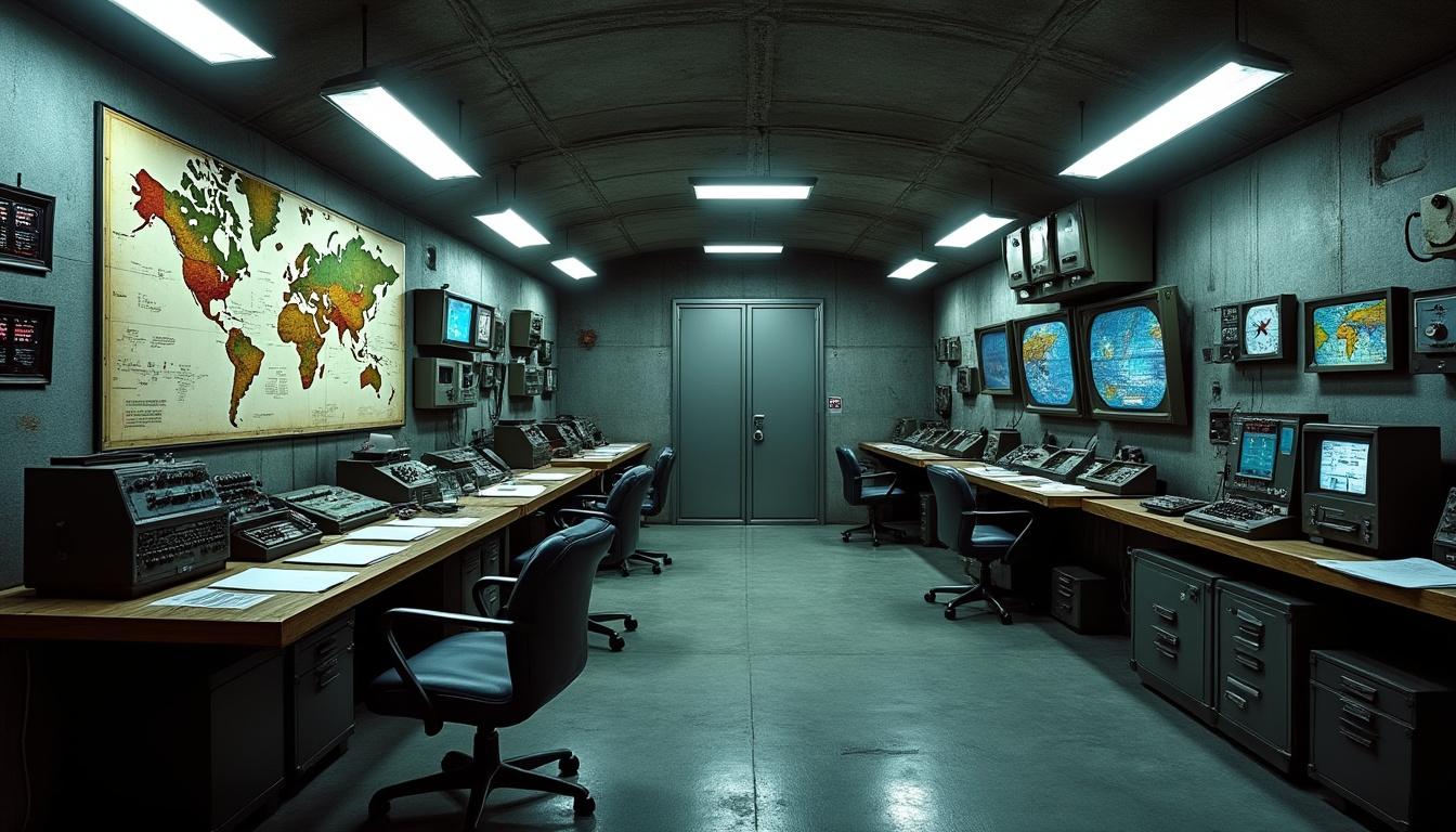 Accueil 11 découvrez comment la guerre froide a marqué l’âge d’or des bunkers nucléaires, ces abris secrets conçus pour protéger les populations face à la menace atomique. histoire, innovations et mystères au cœur de la course à la survie.