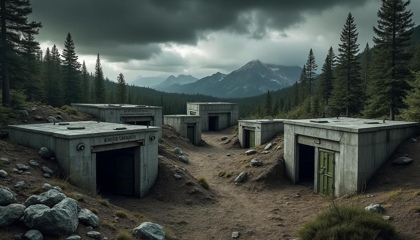découvrez la typologie des bunkers américains construits durant la guerre froide : leurs caractéristiques, fonctions stratégiques et innovations architecturales pour résister à la menace nucléaire.